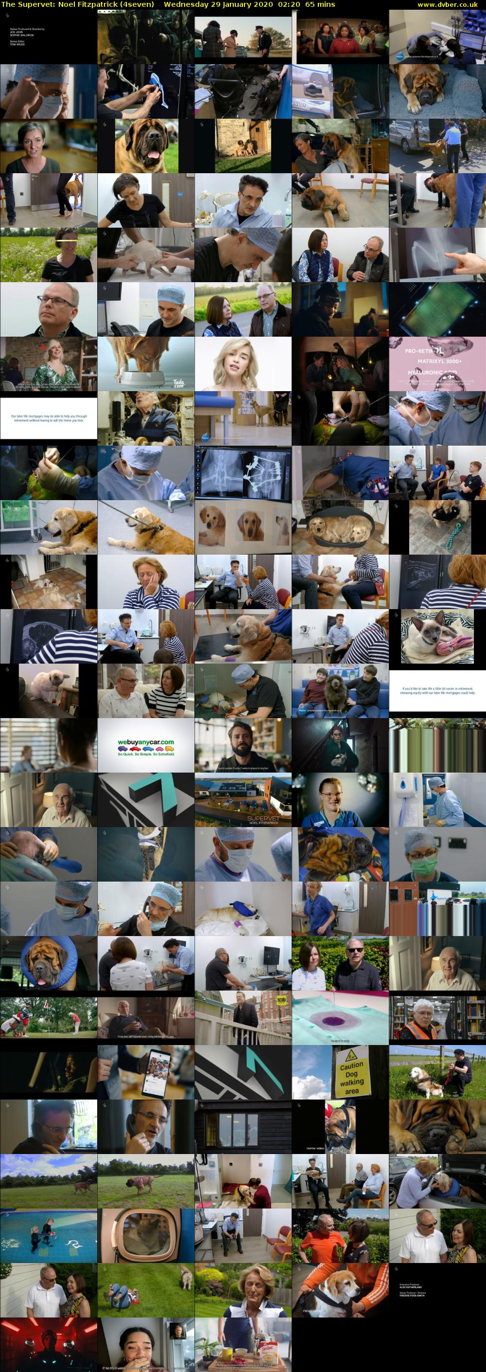 The Supervet: Noel Fitzpatrick (4seven) Wednesday 29 January 2020 02:20 - 03:25