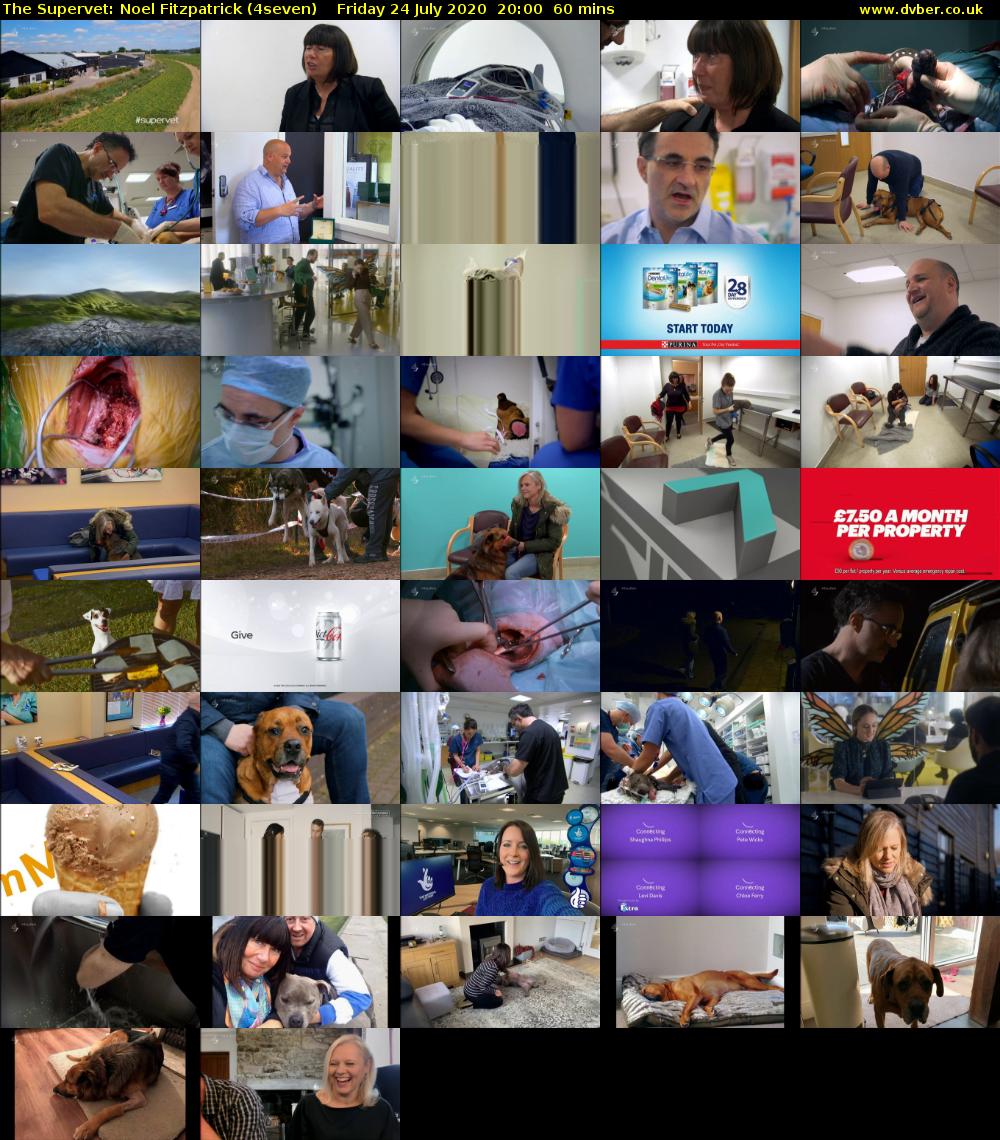 The Supervet: Noel Fitzpatrick (4seven) Friday 24 July 2020 20:00 - 21:00
