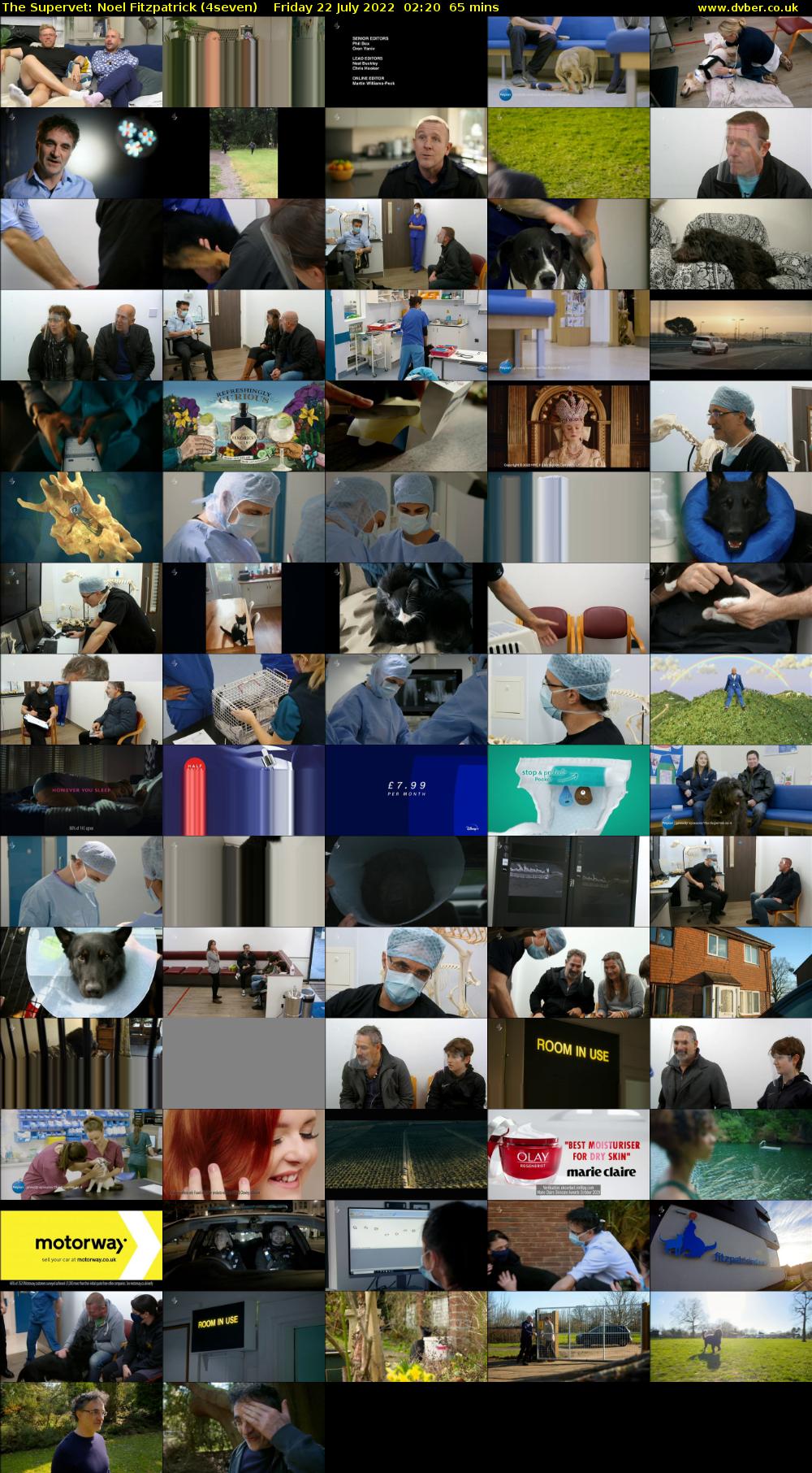 The Supervet: Noel Fitzpatrick (4seven) Friday 22 July 2022 02:20 - 03:25