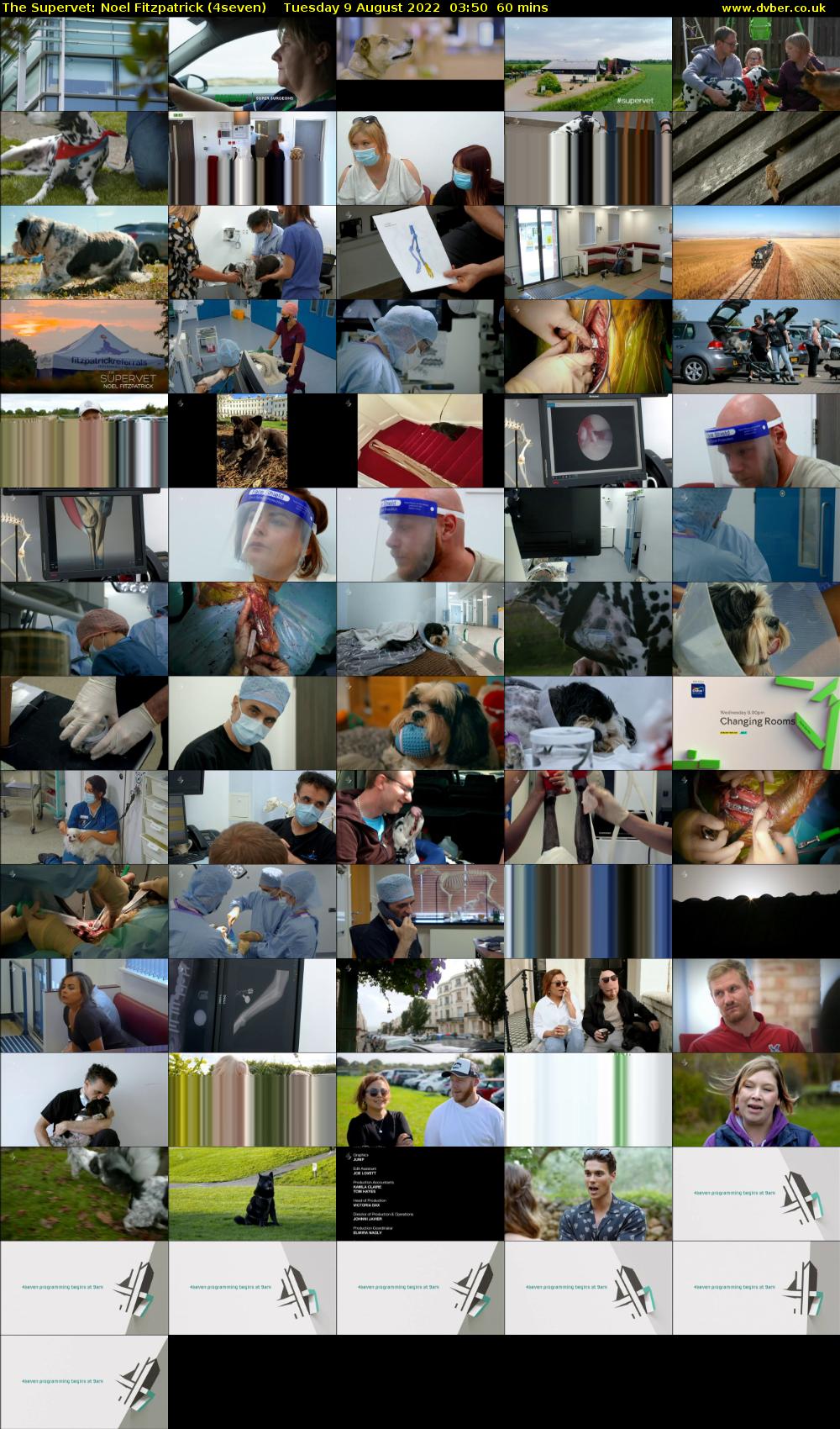 The Supervet: Noel Fitzpatrick (4seven) Tuesday 9 August 2022 03:50 - 04:50