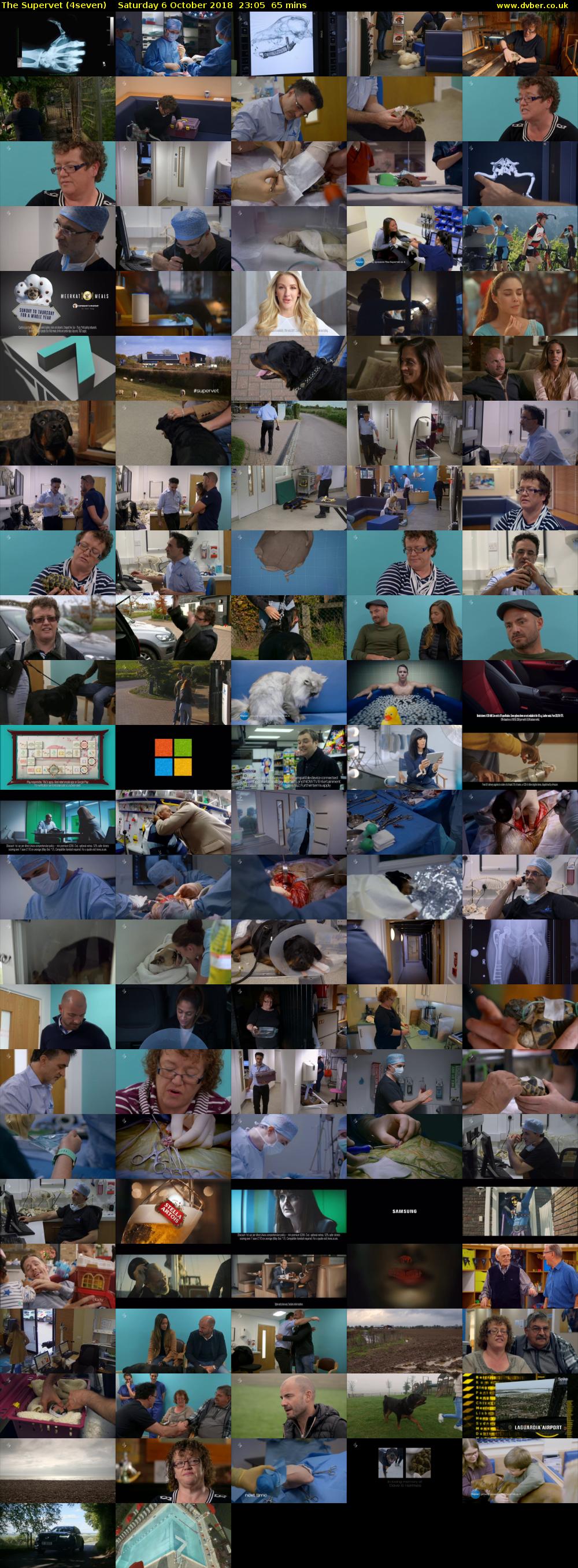 The Supervet (4seven) Saturday 6 October 2018 23:05 - 00:10