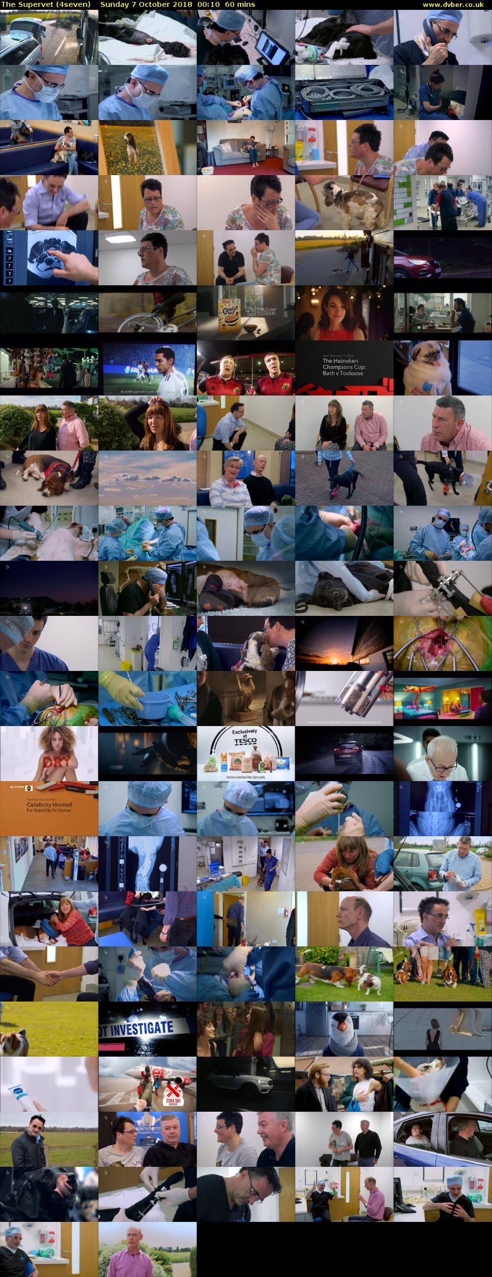The Supervet (4seven) Sunday 7 October 2018 00:10 - 01:10