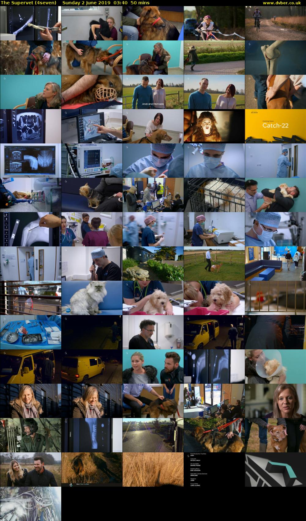 The Supervet (4seven) Sunday 2 June 2019 03:40 - 04:30