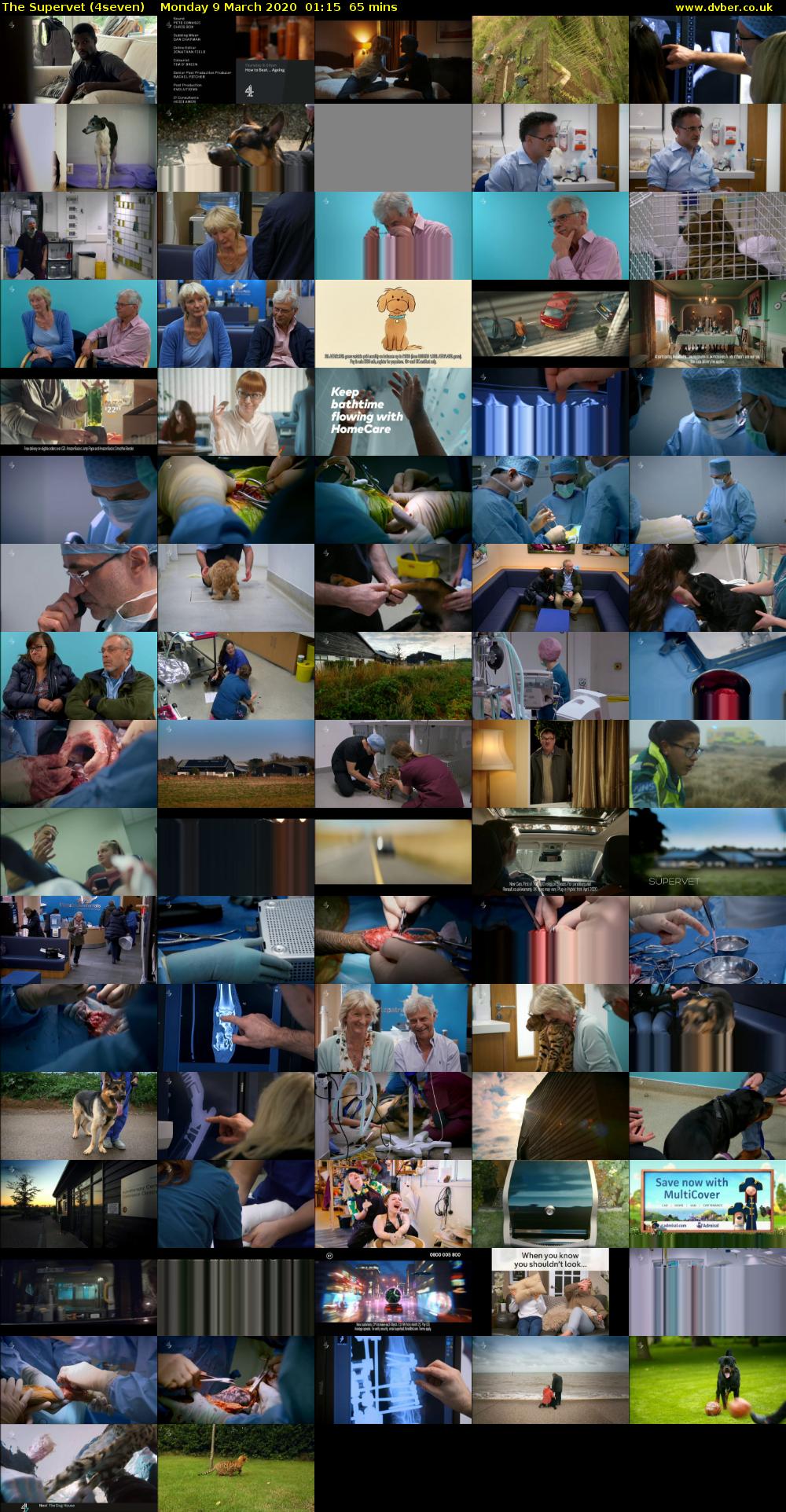 The Supervet (4seven) Monday 9 March 2020 01:15 - 02:20