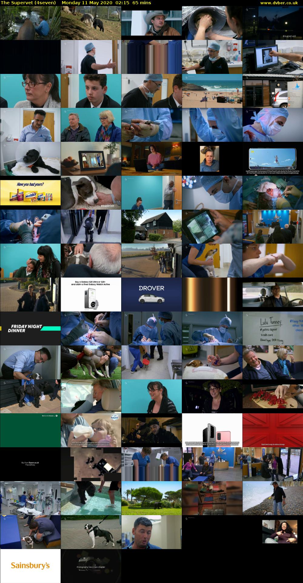 The Supervet (4seven) Monday 11 May 2020 02:15 - 03:20