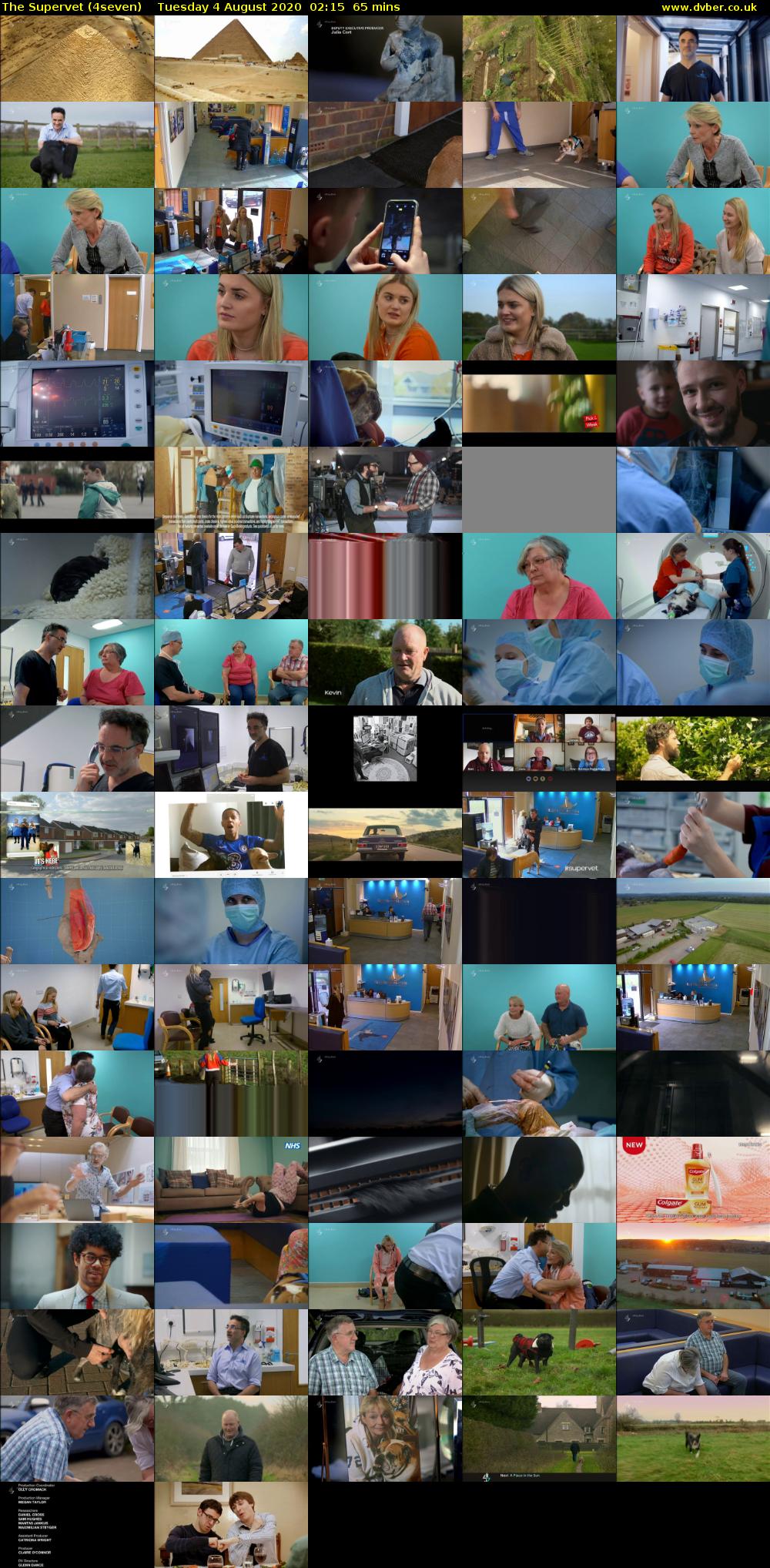 The Supervet (4seven) Tuesday 4 August 2020 02:15 - 03:20