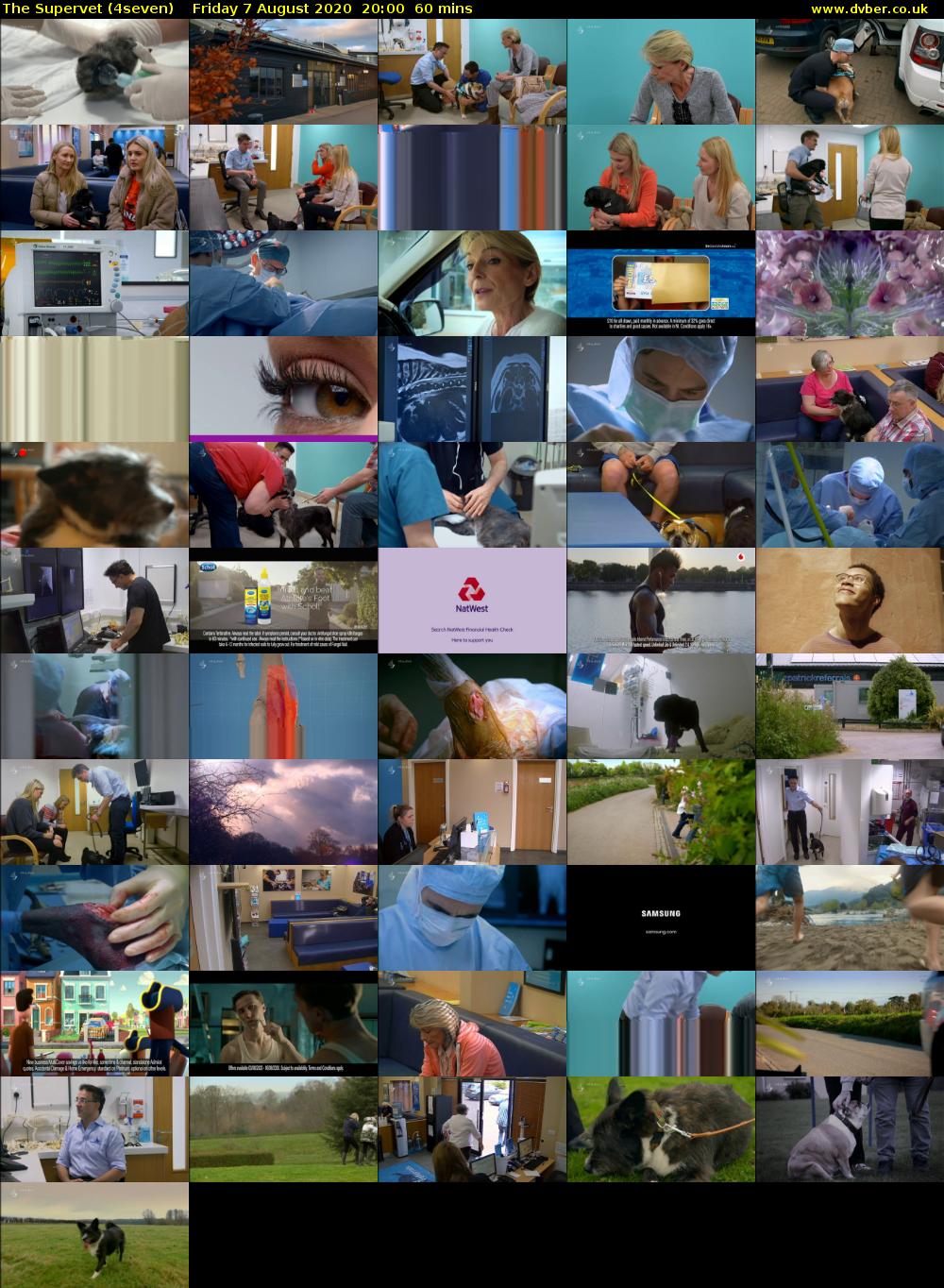 The Supervet (4seven) Friday 7 August 2020 20:00 - 21:00