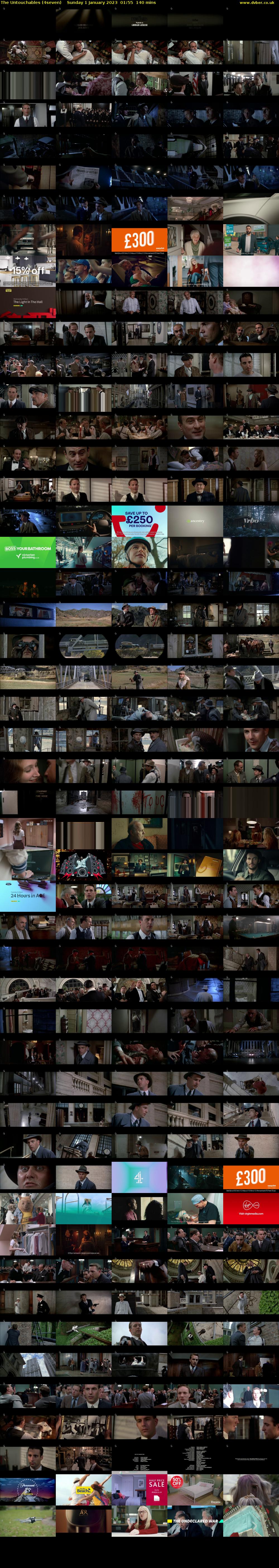 The Untouchables (4seven) Sunday 1 January 2023 01:55 - 04:15
