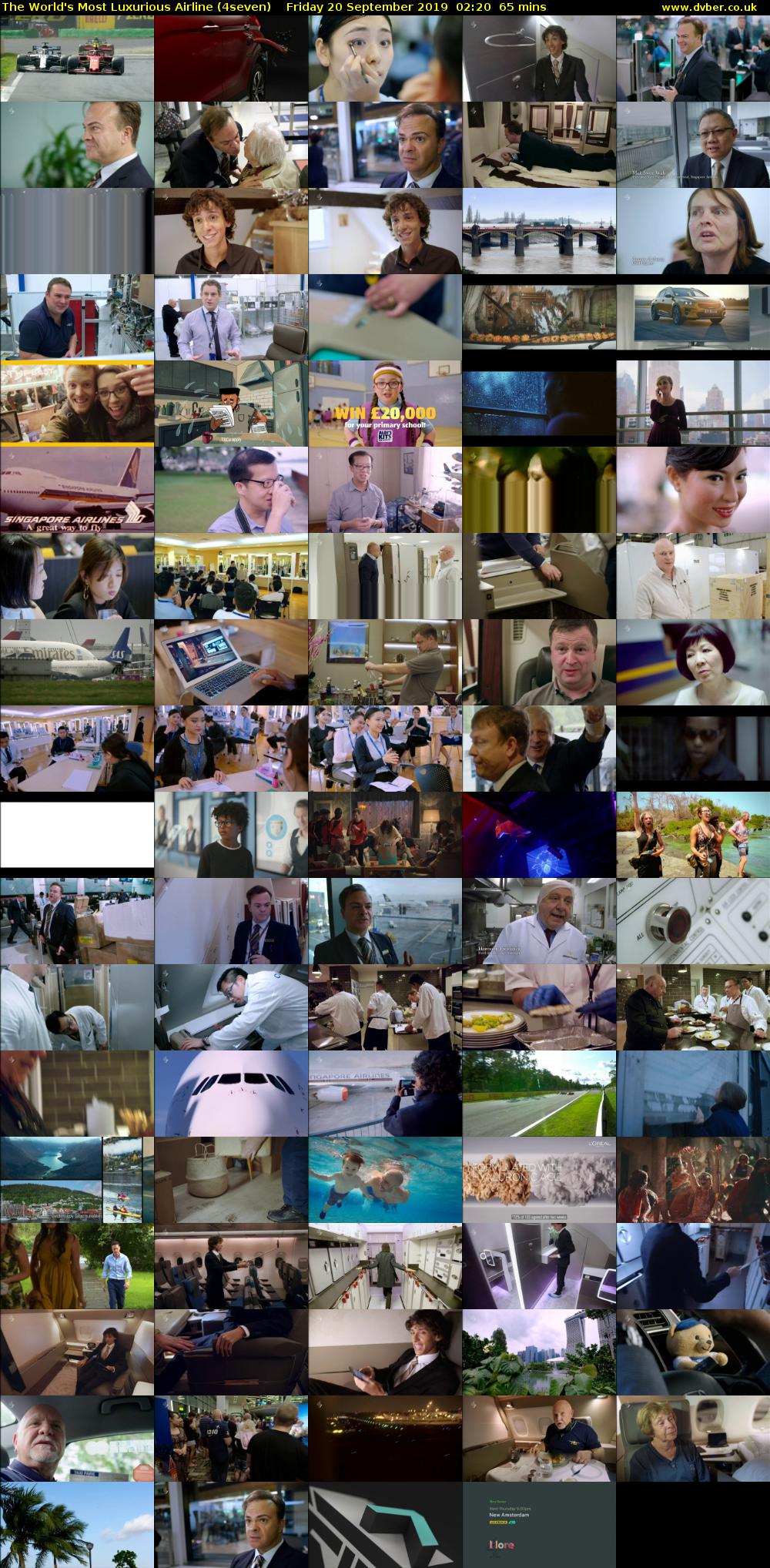 The World's Most Luxurious Airline (4seven) Friday 20 September 2019 02:20 - 03:25