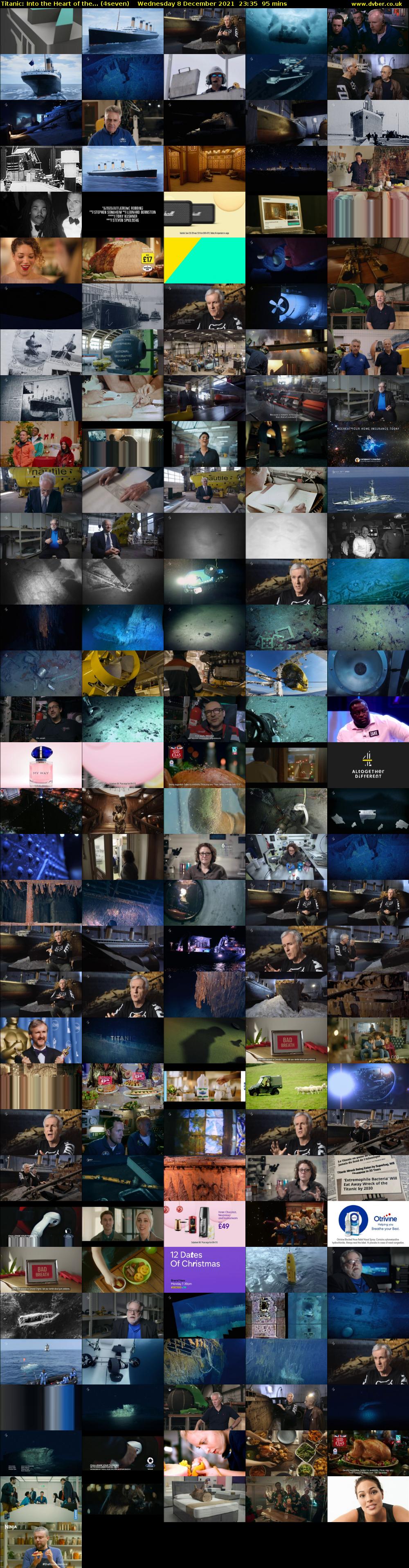Titanic: Into the Heart of the... (4seven) Wednesday 8 December 2021 23:35 - 01:10