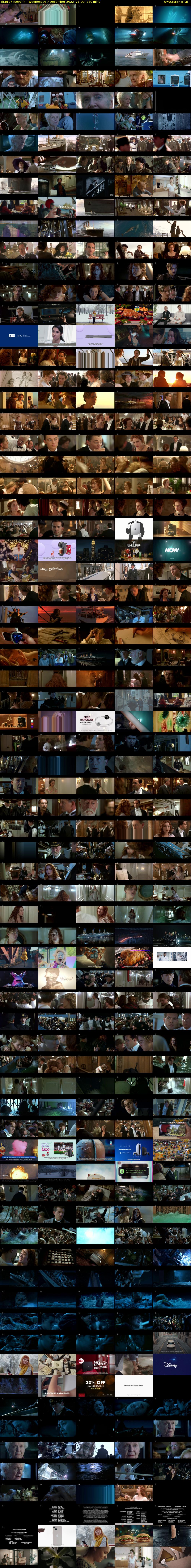 Titanic (4seven) Wednesday 7 December 2022 21:00 - 00:50