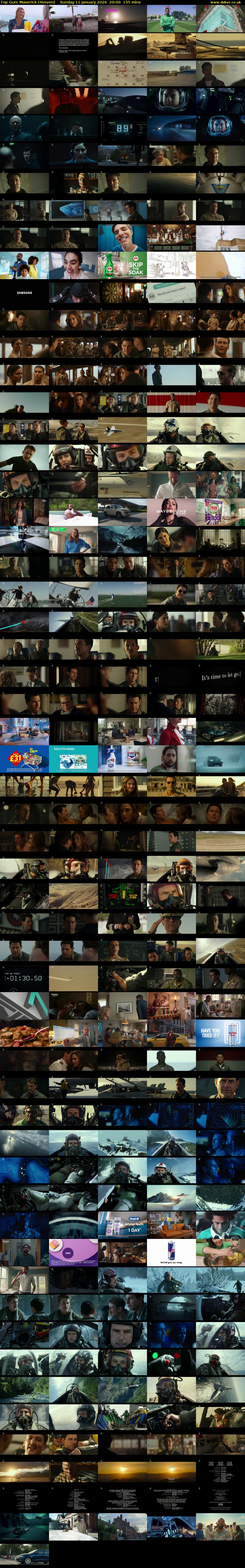 Top Gun: Maverick (4seven) Sunday 11 January 2026 20:00 - 22:35