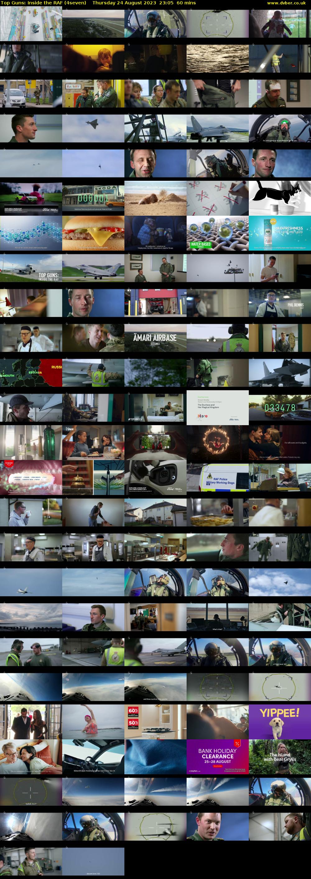 Top Guns: Inside the RAF (4seven) Thursday 24 August 2023 23:05 - 00:05