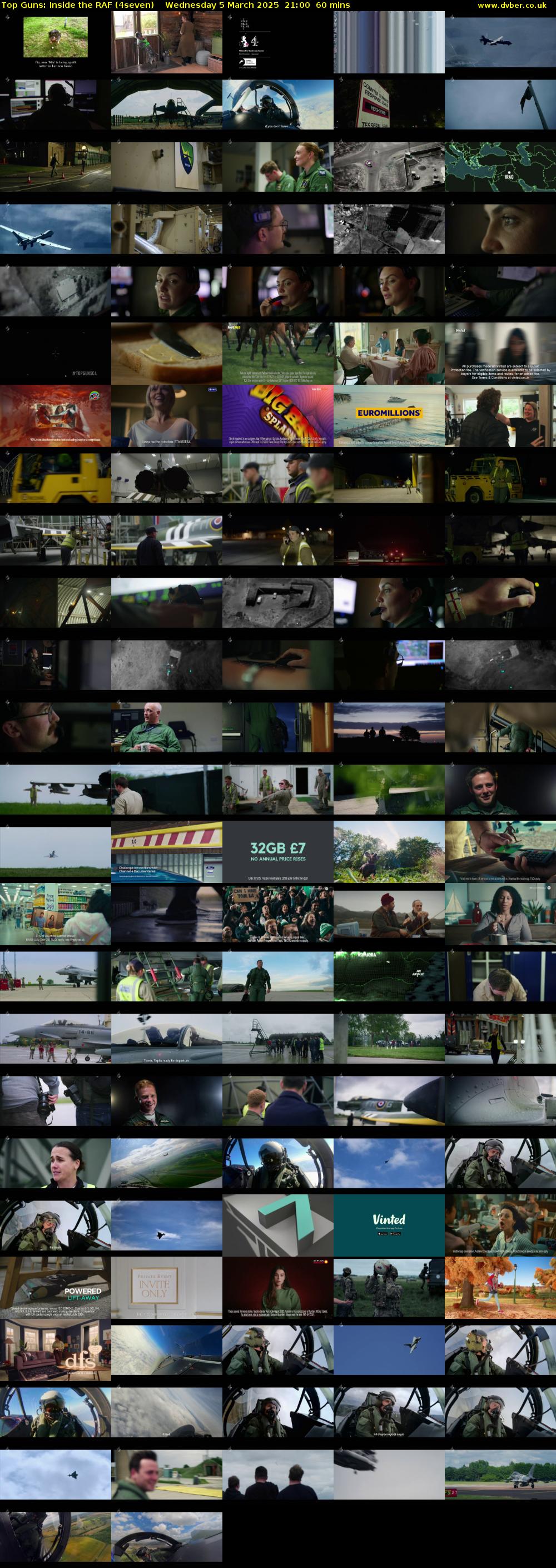 Top Guns: Inside the RAF (4seven) Wednesday 5 March 2025 21:00 - 22:00