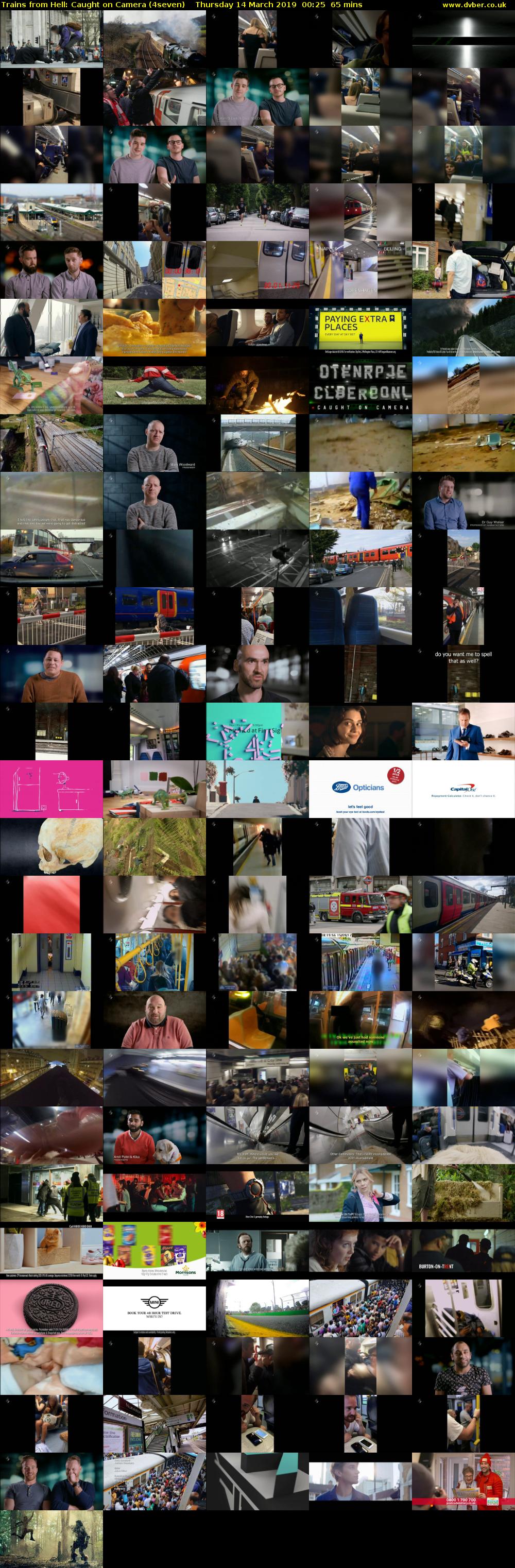 Trains from Hell: Caught on Camera (4seven) Thursday 14 March 2019 00:25 - 01:30