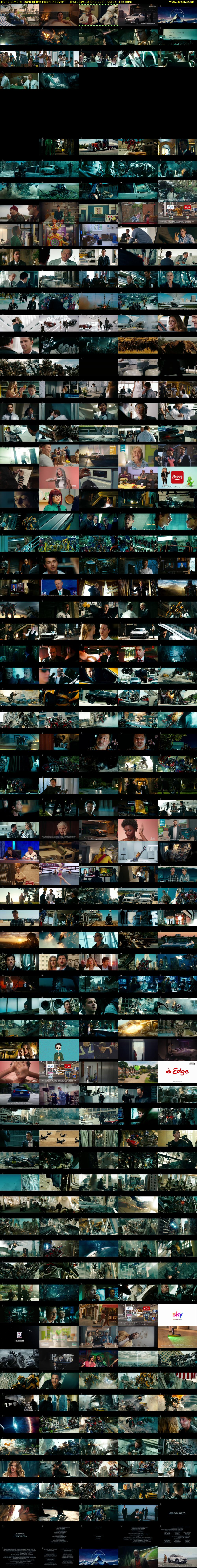 Transformers: Dark of the Moon (4seven) Thursday 13 June 2024 00:25 - 03:20