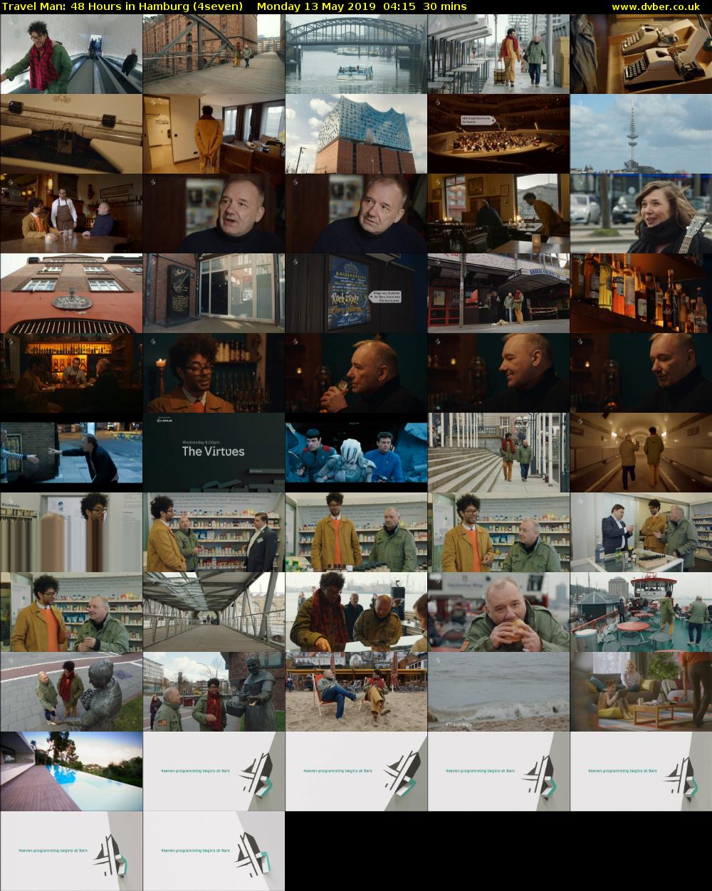 Travel Man: 48 Hours in Hamburg (4seven) Monday 13 May 2019 04:15 - 04:45