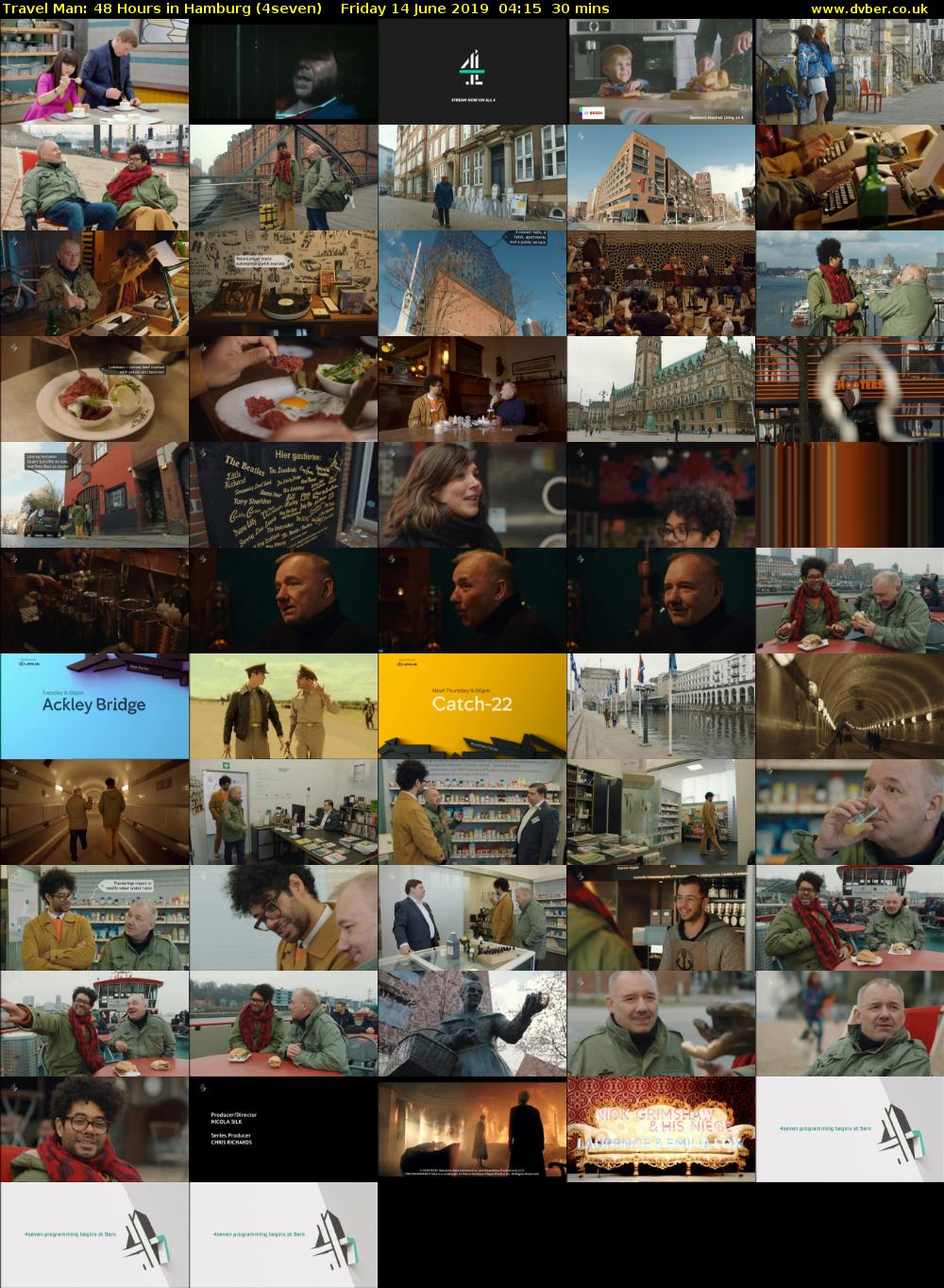 Travel Man: 48 Hours in Hamburg (4seven) Friday 14 June 2019 04:15 - 04:45