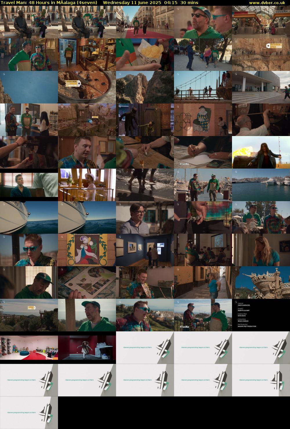 Travel Man: 48 Hours in MÂalaga (4seven) Wednesday 11 June 2025 04:15 - 04:45