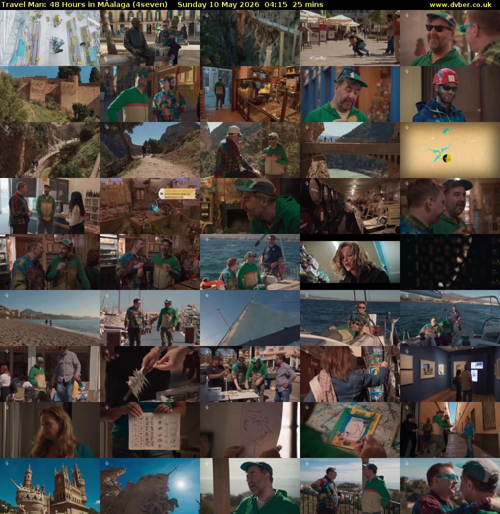 Travel Man: 48 Hours in MÂalaga (4seven) Sunday 10 May 2026 04:15 - 04:40
