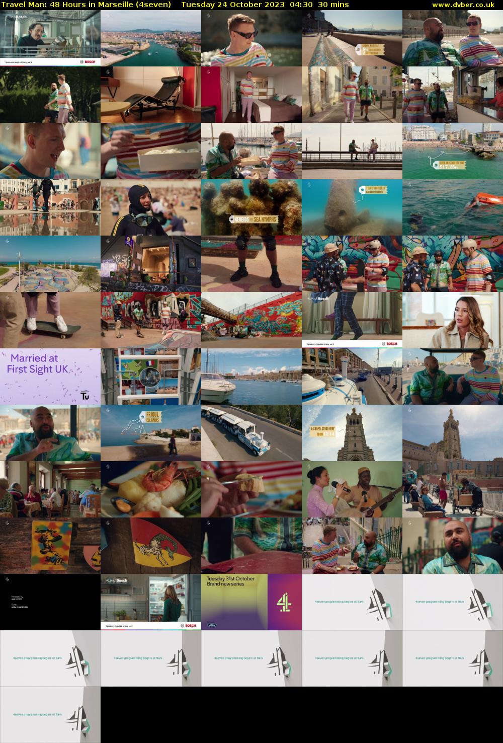 Travel Man: 48 Hours in Marseille (4seven) Tuesday 24 October 2023 04:30 - 05:00