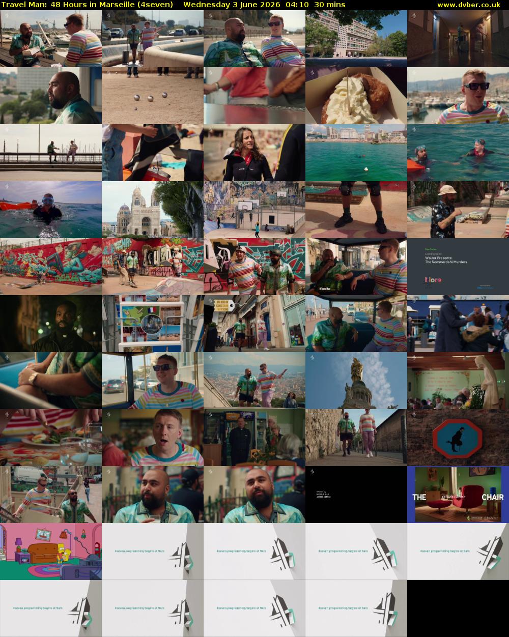 Travel Man: 48 Hours in Marseille (4seven) Wednesday 3 June 2026 04:10 - 04:40