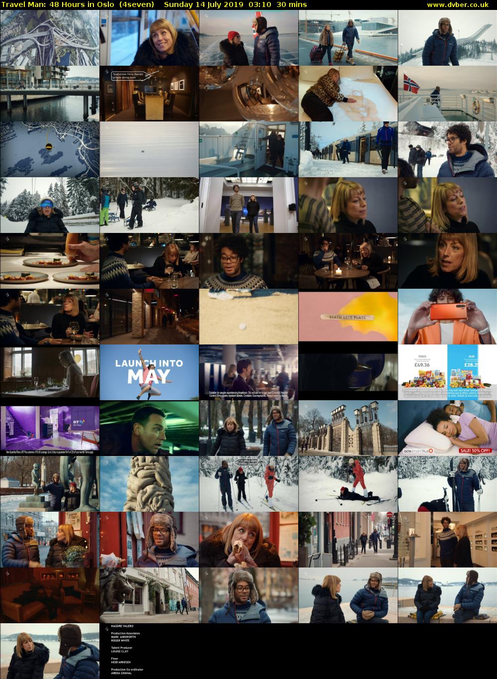 Travel Man: 48 Hours in Oslo  (4seven) Sunday 14 July 2019 03:10 - 03:40