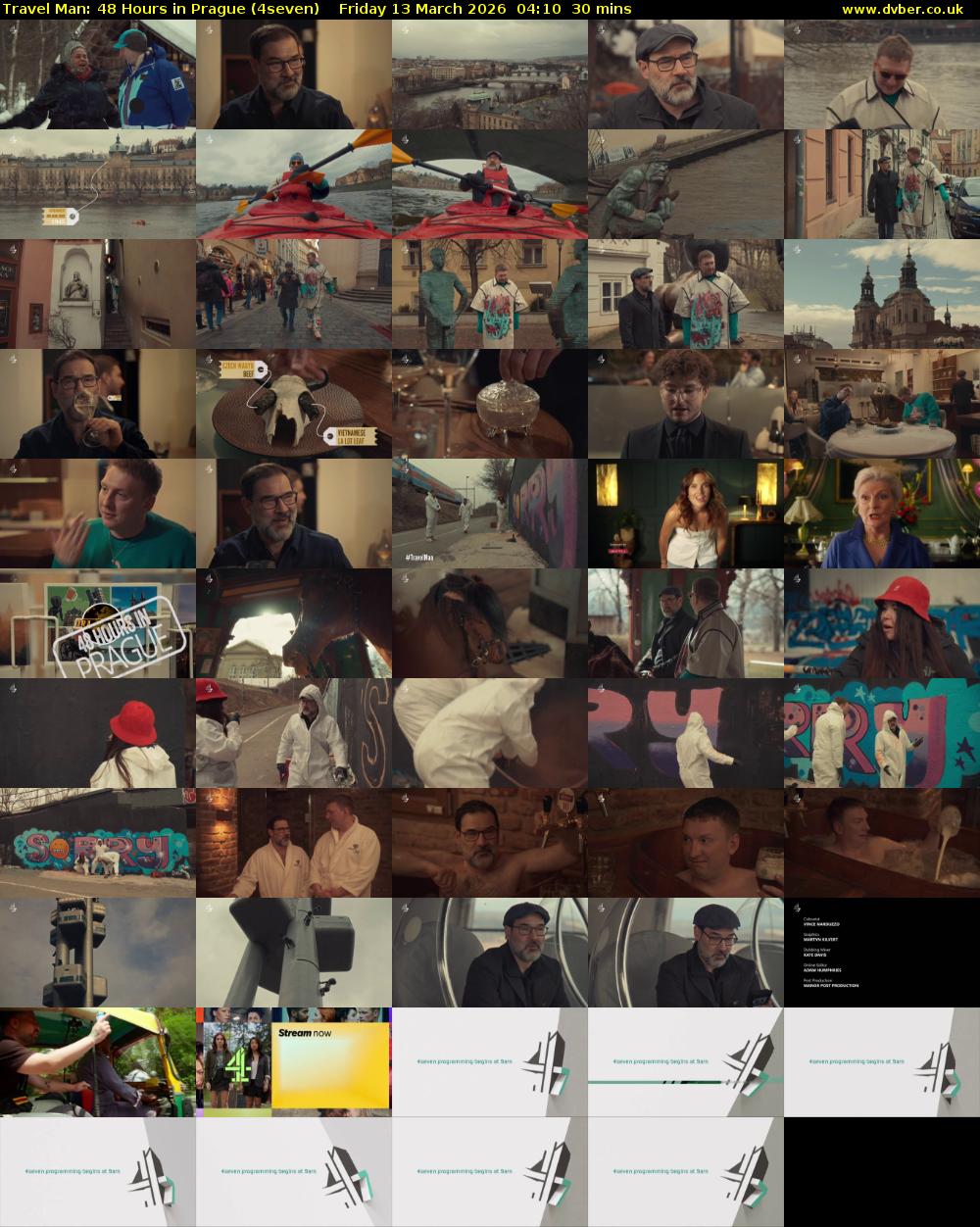 Travel Man: 48 Hours in Prague (4seven) Friday 13 March 2026 04:10 - 04:40