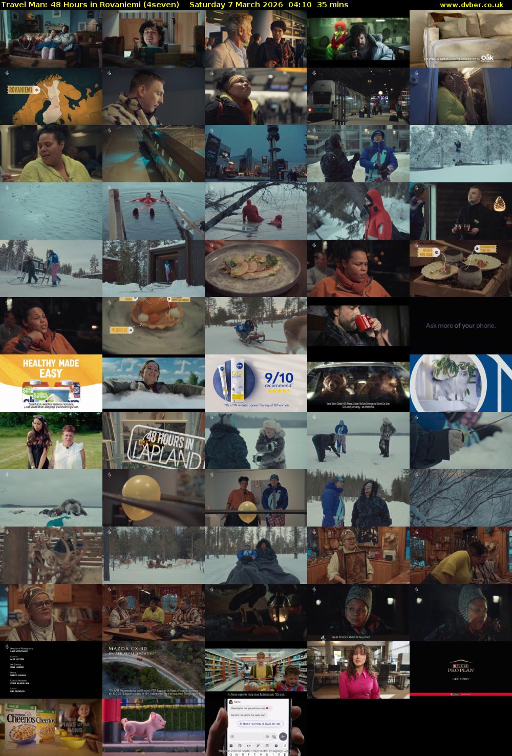 Travel Man: 48 Hours in Rovaniemi (4seven) Saturday 7 March 2026 04:10 - 04:45