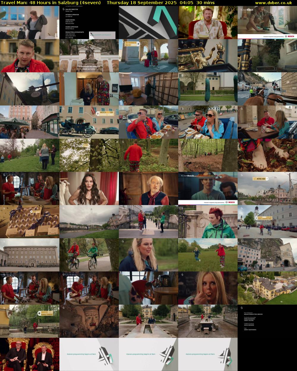 Travel Man: 48 Hours in Salzburg (4seven) Thursday 18 September 2025 04:05 - 04:35