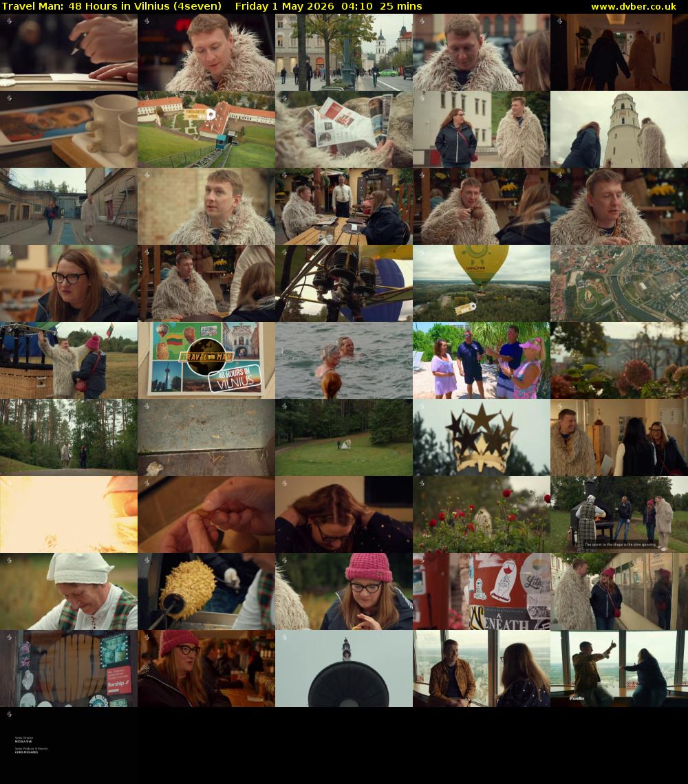 Travel Man: 48 Hours in Vilnius (4seven) Friday 1 May 2026 04:10 - 04:35