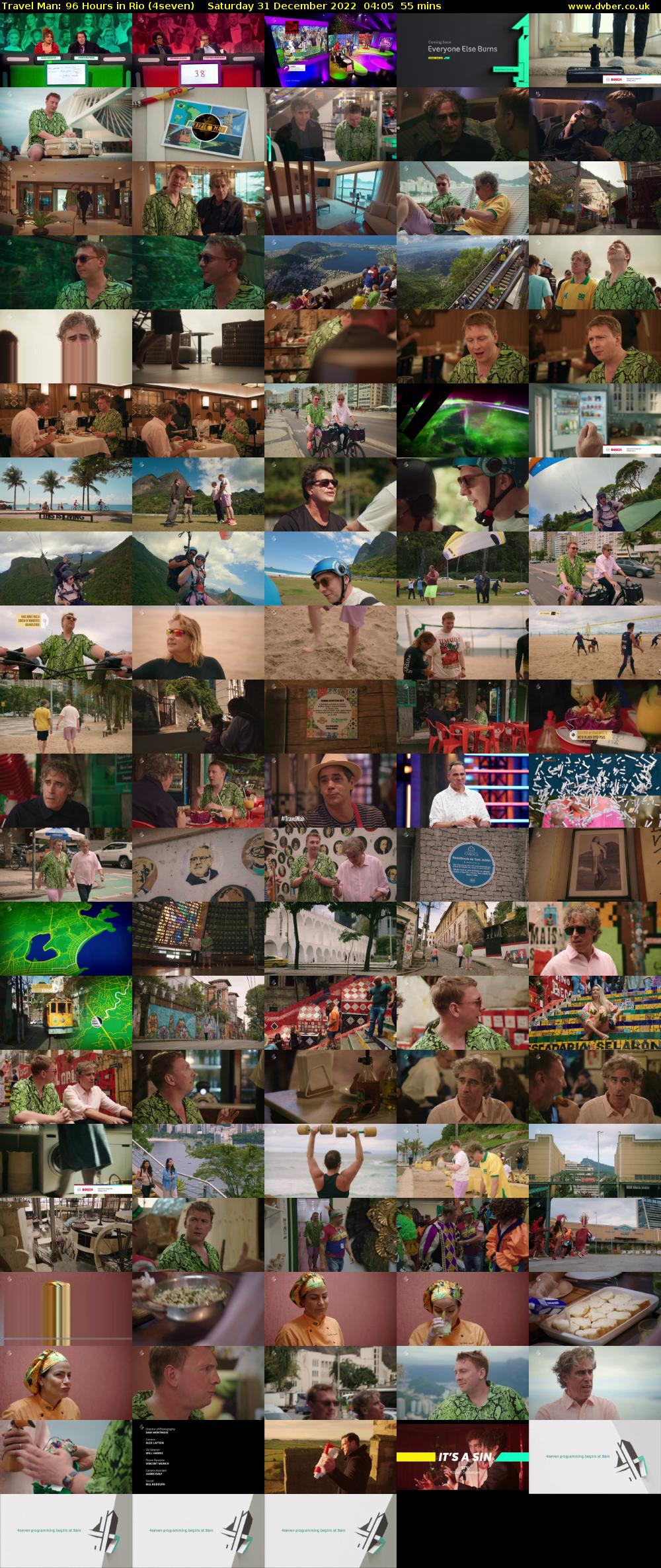 Travel Man: 96 Hours in Rio (4seven) Saturday 31 December 2022 04:05 - 05:00