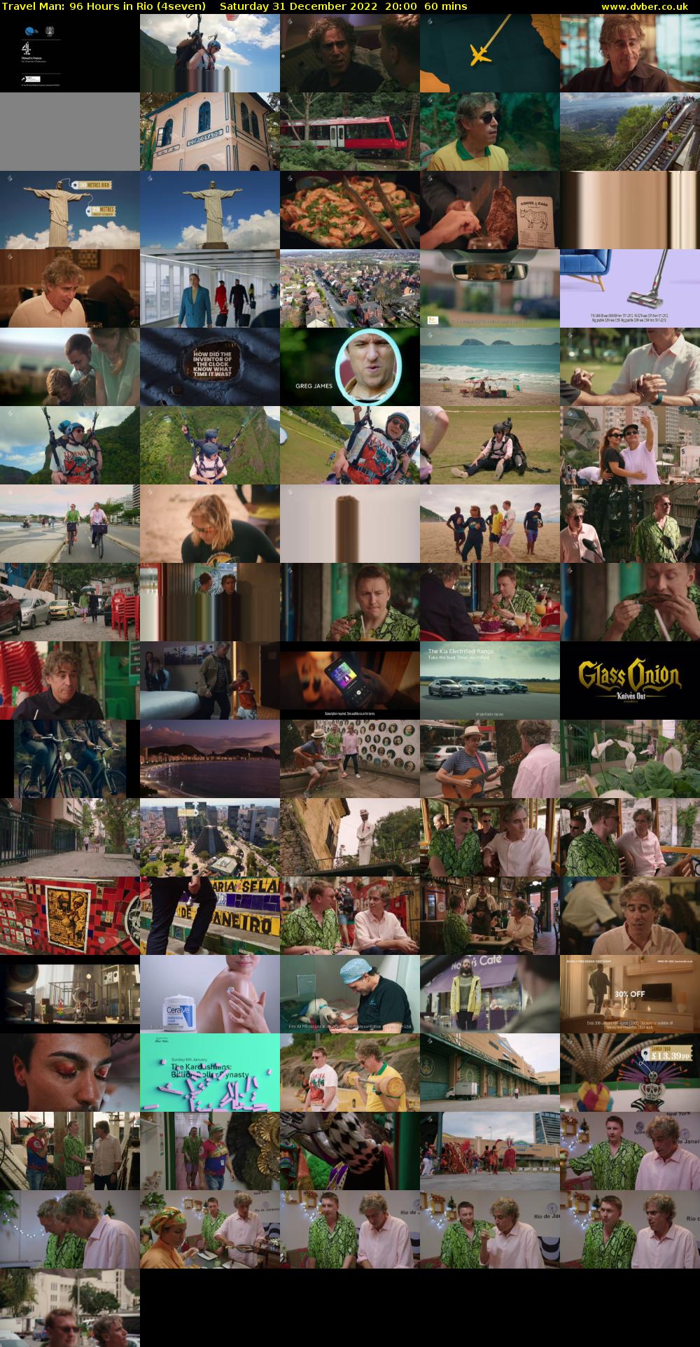 Travel Man: 96 Hours in Rio (4seven) Saturday 31 December 2022 20:00 - 21:00