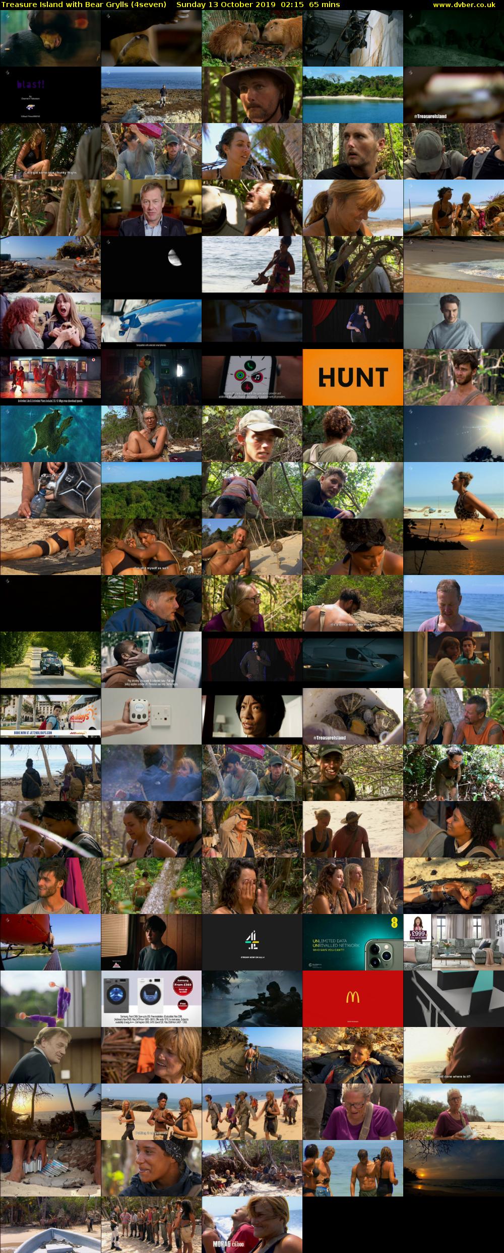 Treasure Island with Bear Grylls (4seven) Sunday 13 October 2019 02:15 - 03:20