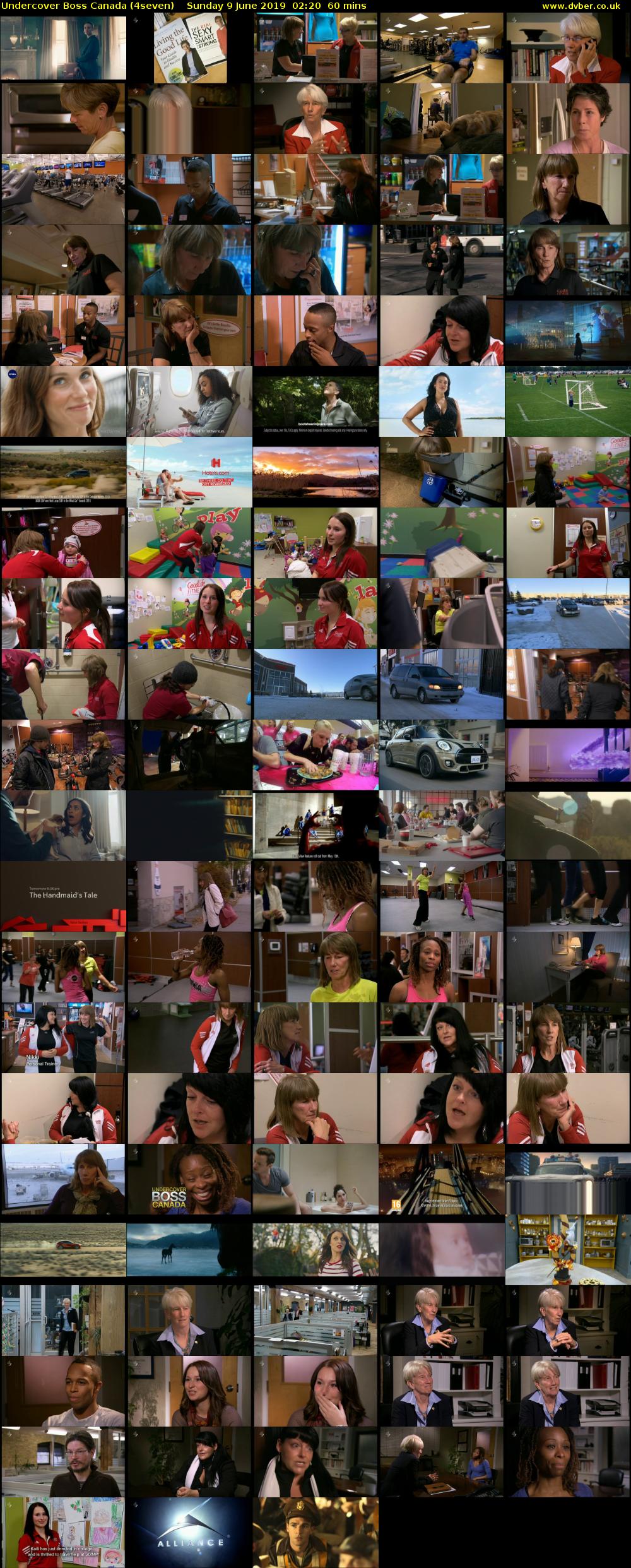 Undercover Boss Canada (4seven) Sunday 9 June 2019 02:20 - 03:20