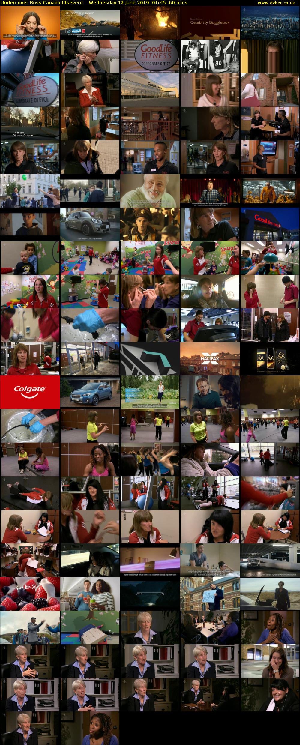 Undercover Boss Canada (4seven) Wednesday 12 June 2019 01:45 - 02:45