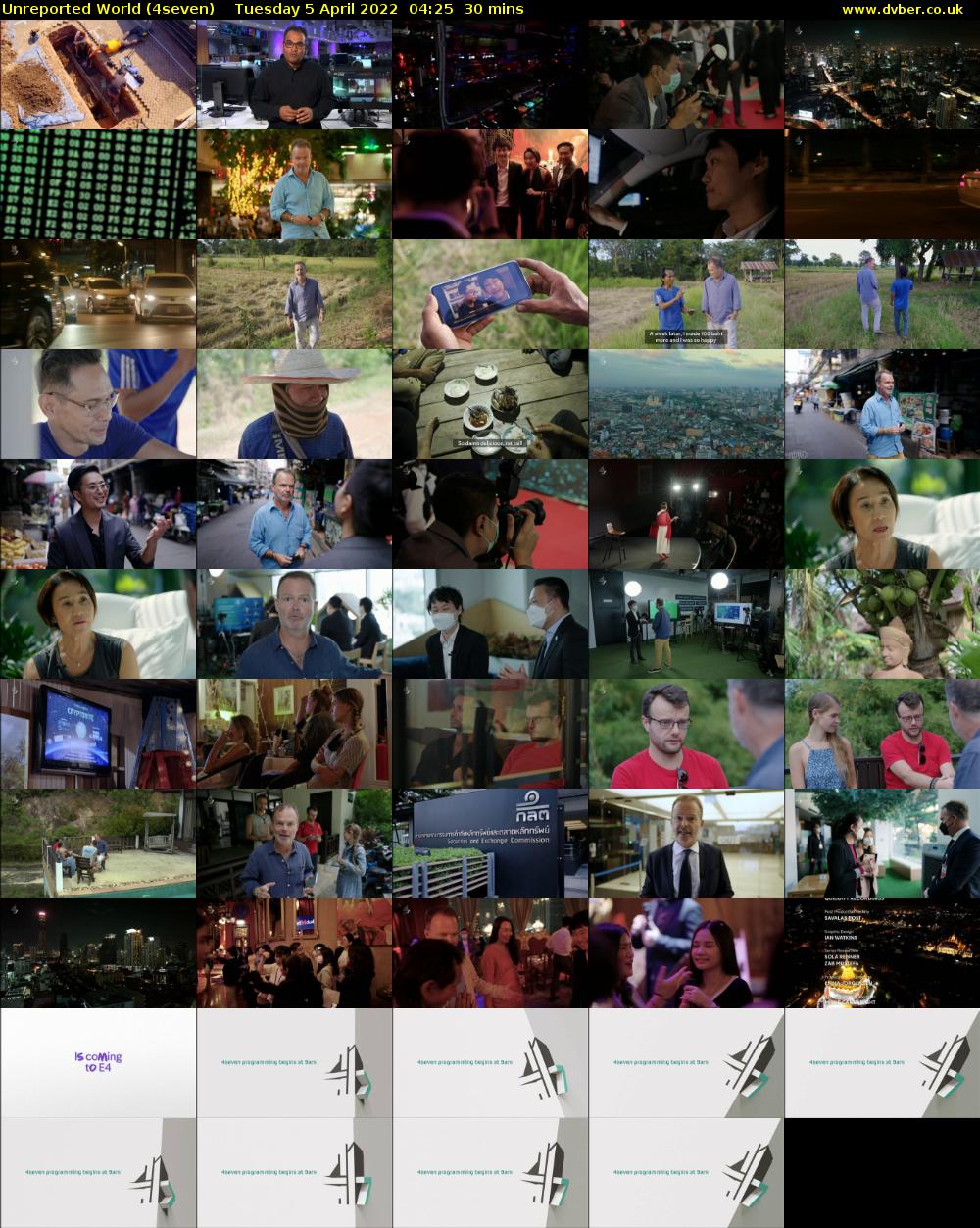 Unreported World (4seven) Tuesday 5 April 2022 04:25 - 04:55