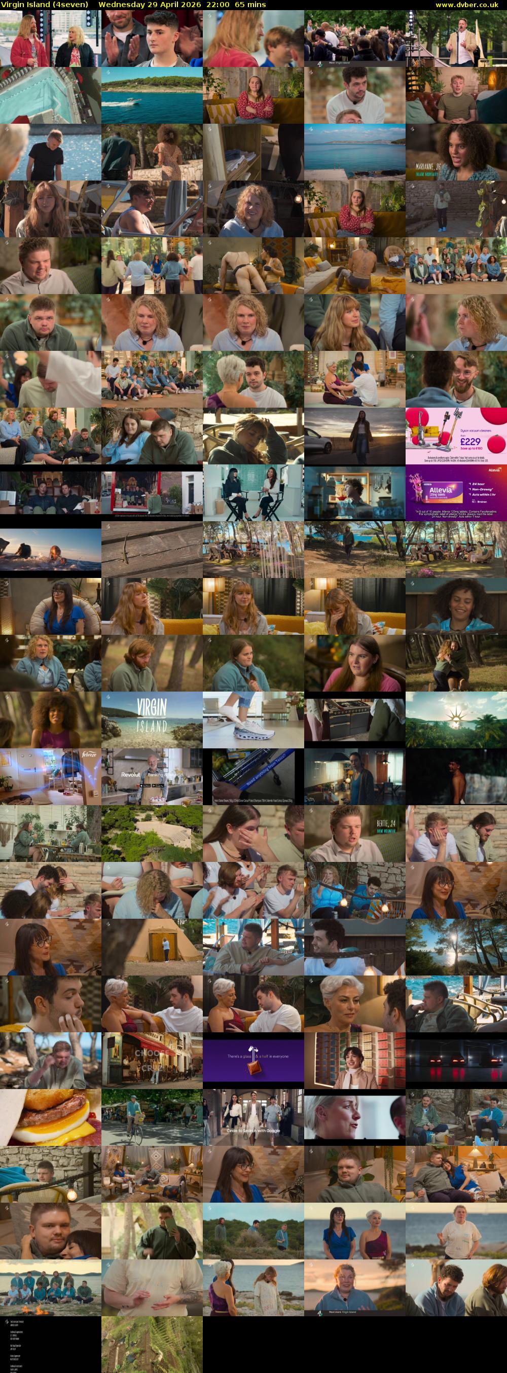 Virgin Island (4seven) Wednesday 29 April 2026 22:00 - 23:05