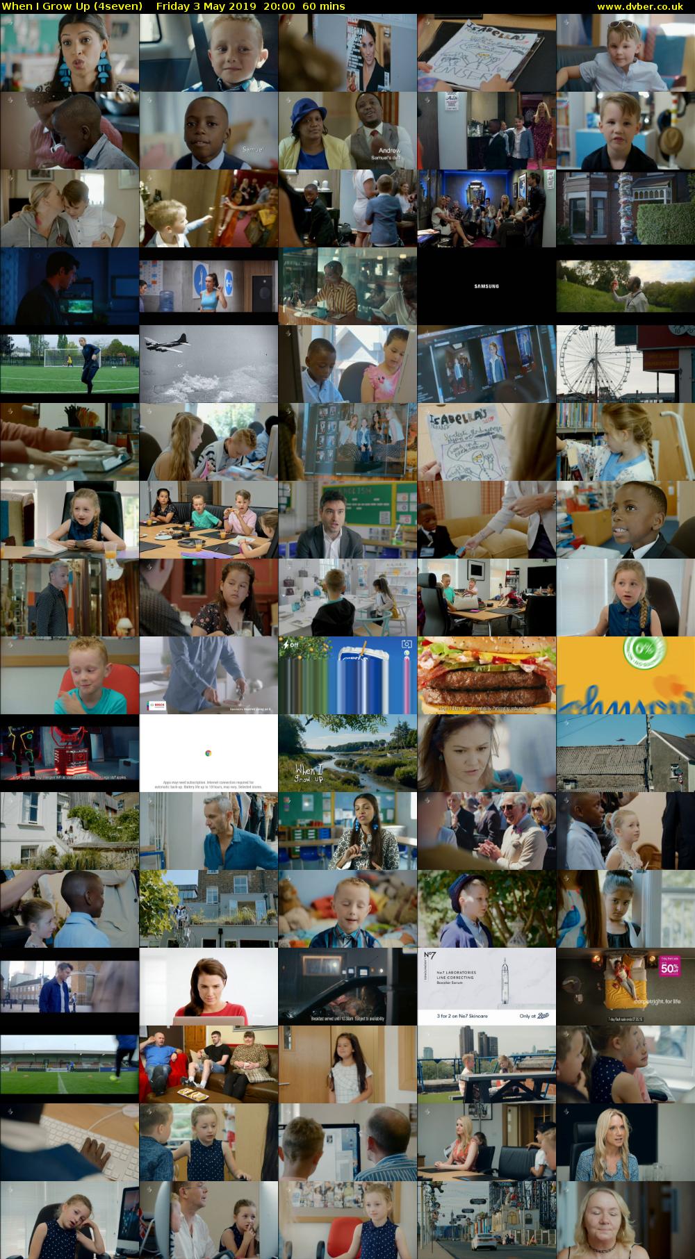 When I Grow Up (4seven) Friday 3 May 2019 20:00 - 21:00