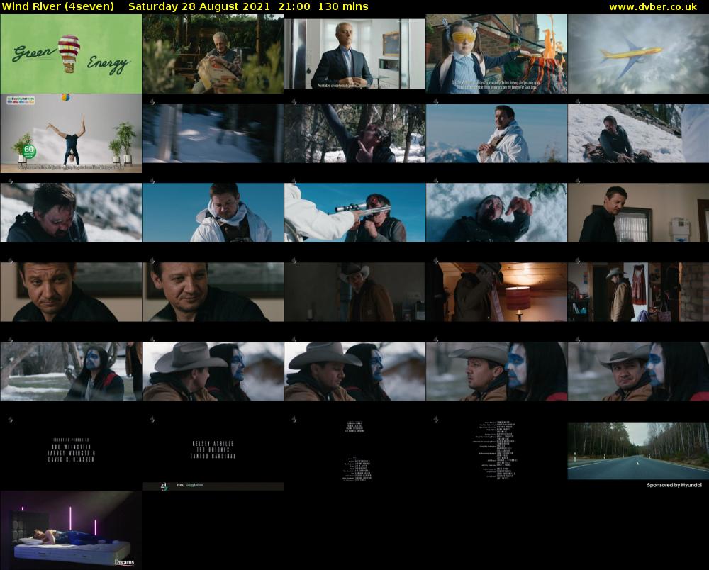 Wind River (4seven) Saturday 28 August 2021 22:00 - 00:10