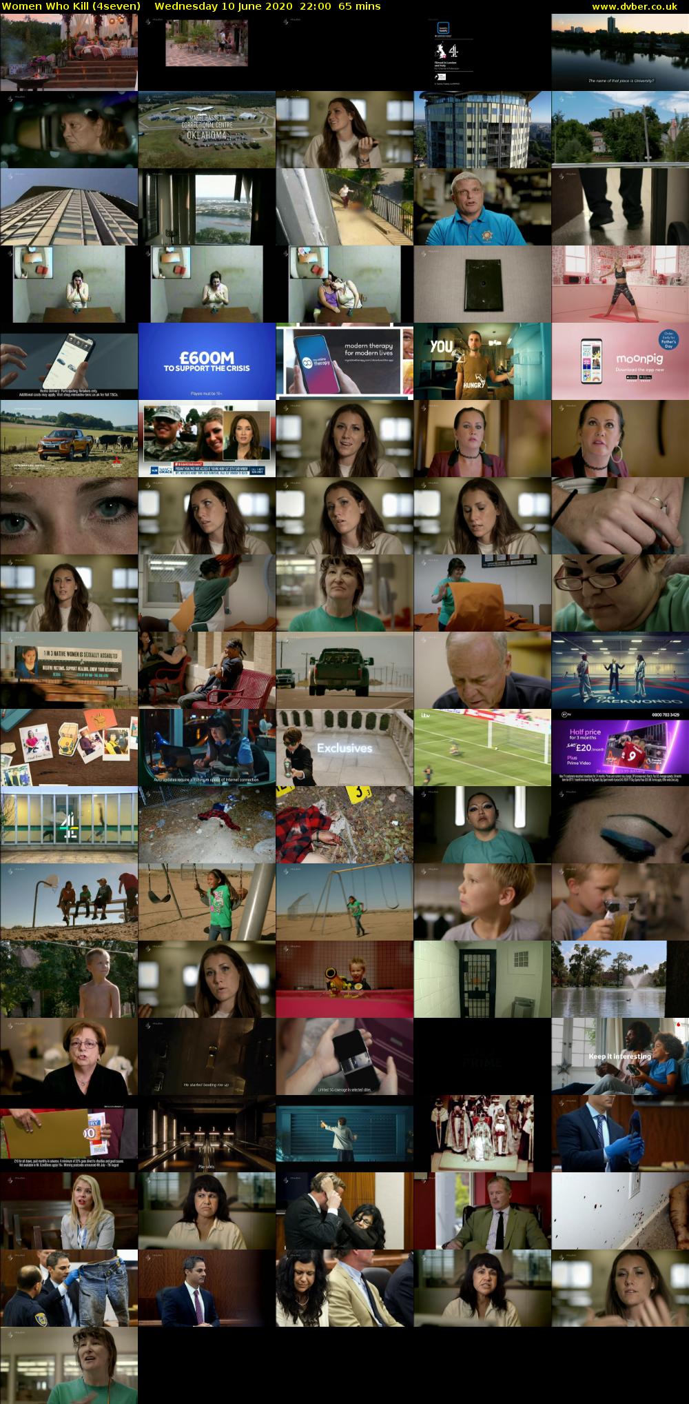 Women Who Kill (4seven) Wednesday 10 June 2020 22:00 - 23:05