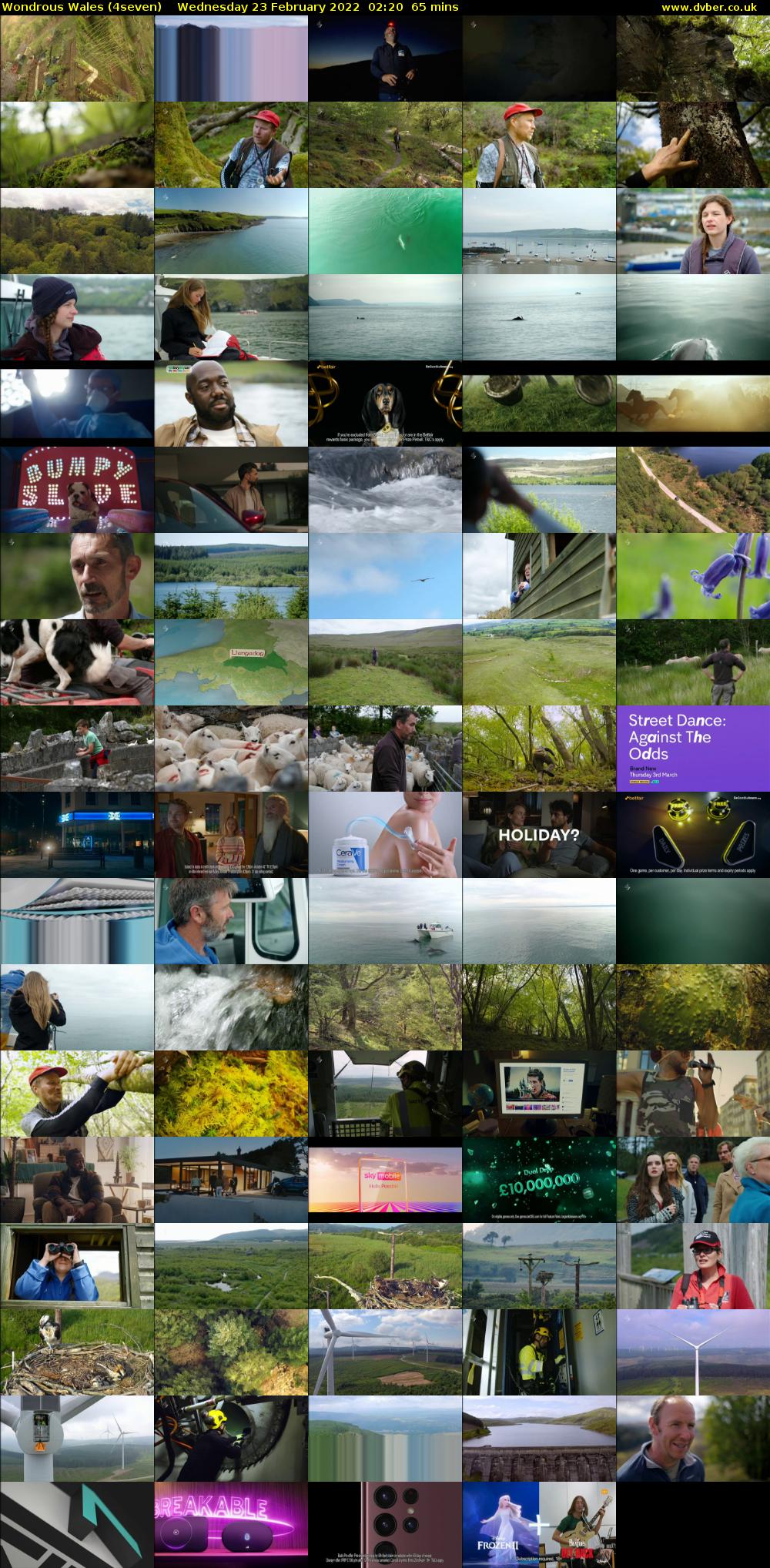 Wondrous Wales (4seven) Wednesday 23 February 2022 02:20 - 03:25