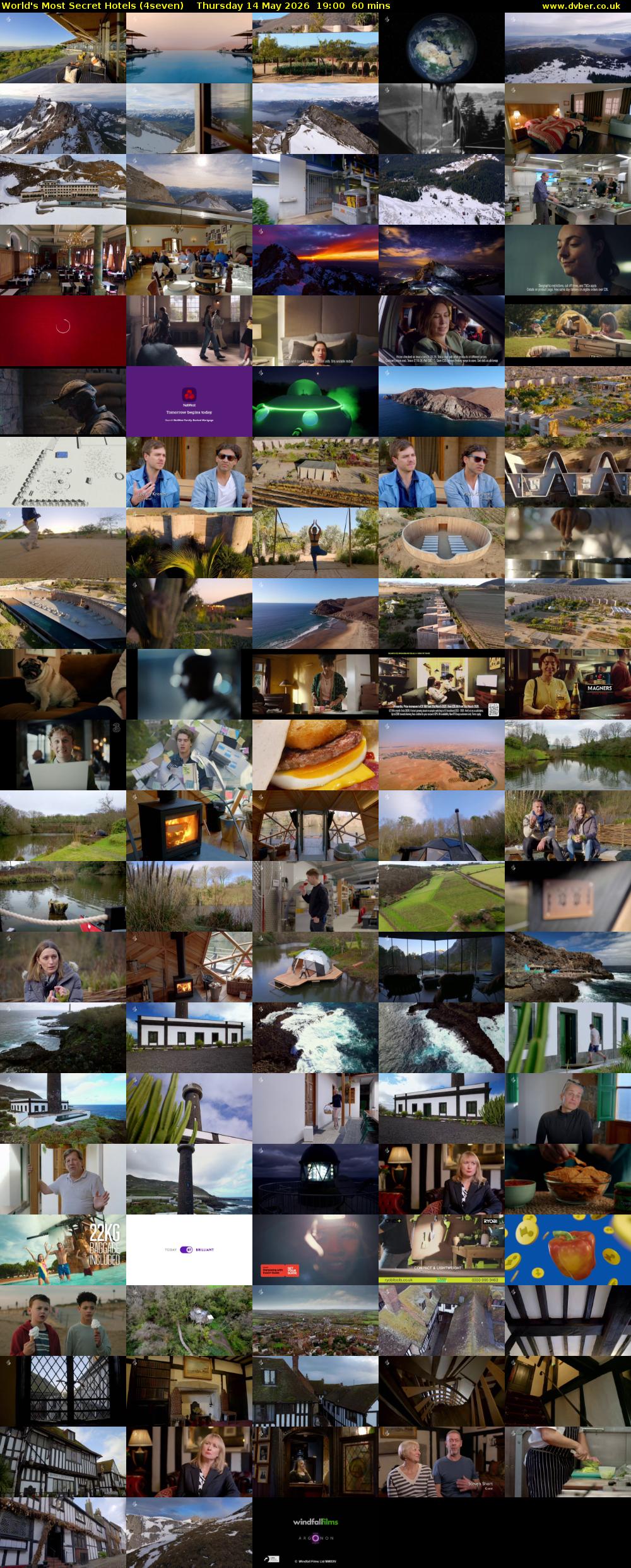 World's Most Secret Hotels (4seven) Thursday 14 May 2026 19:00 - 20:00