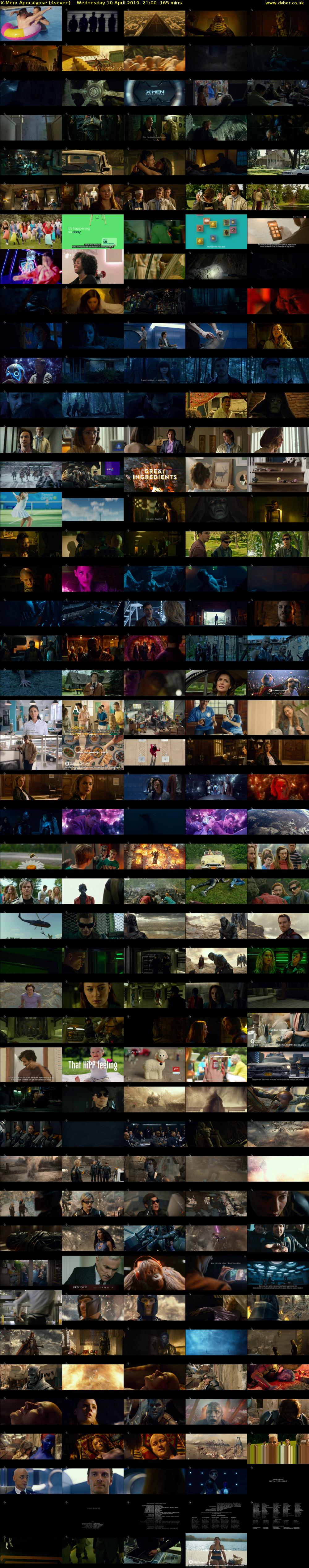 X-Men: Apocalypse (4seven) Wednesday 10 April 2019 21:00 - 23:45