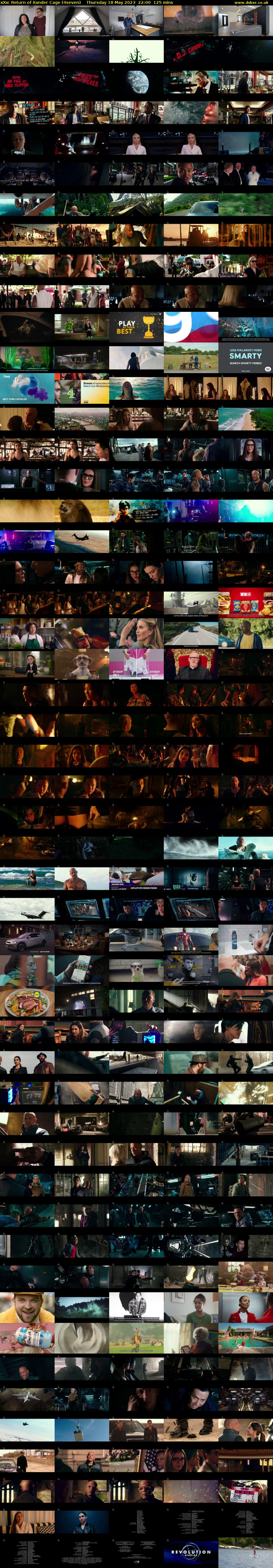 xXx: Return of Xander Cage (4seven) Thursday 18 May 2023 22:00 - 00:05
