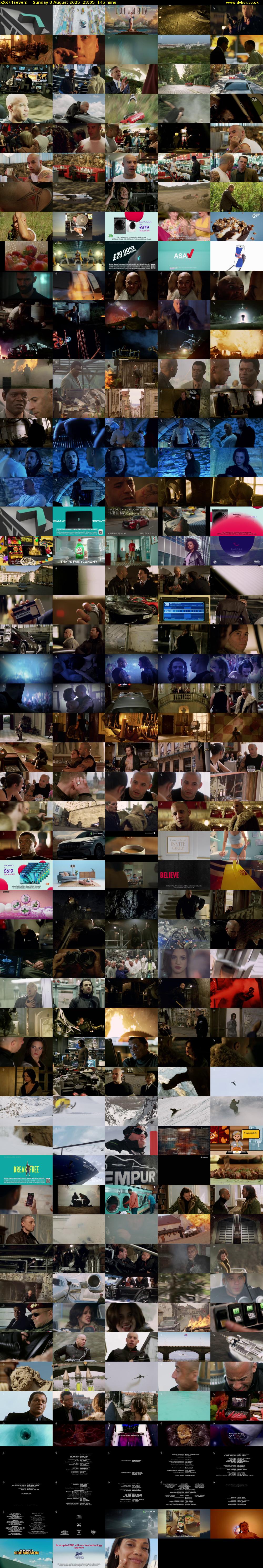 xXx (4seven) Sunday 3 August 2025 23:05 - 01:30