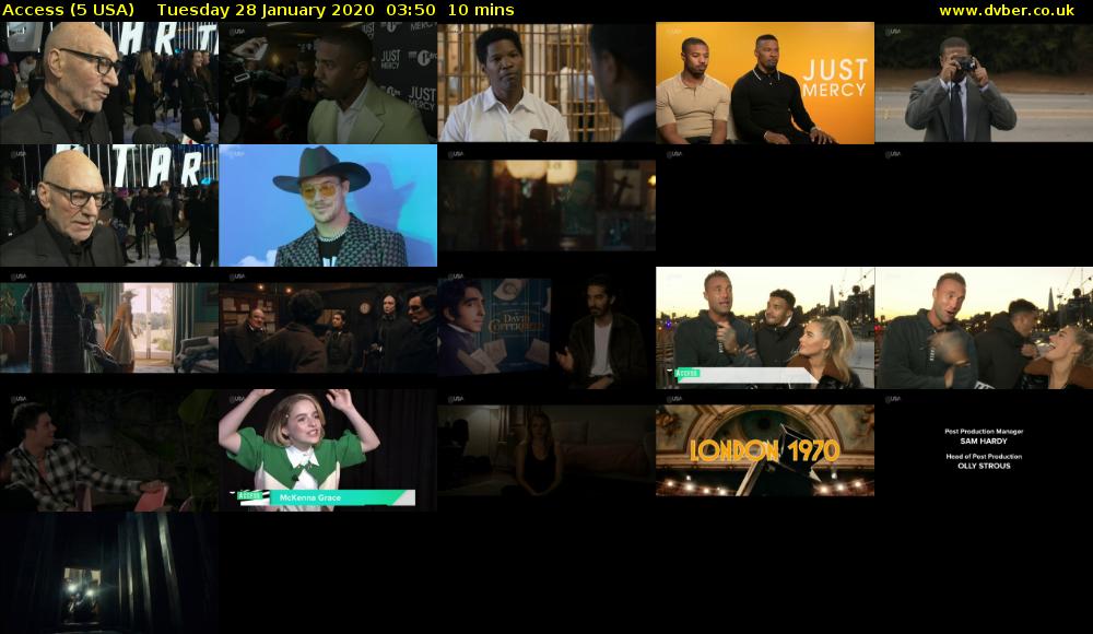 Access (5 USA) Tuesday 28 January 2020 03:50 - 04:00