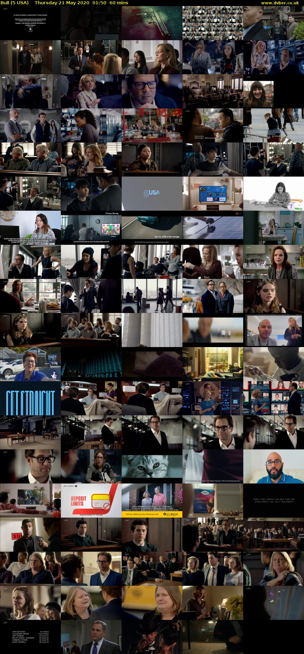 Bull (5 USA) Thursday 21 May 2020 01:50 - 02:50