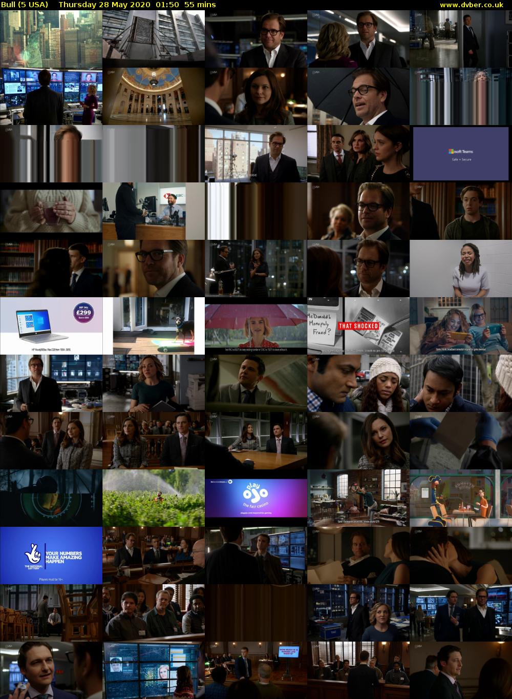Bull (5 USA) Thursday 28 May 2020 01:50 - 02:45