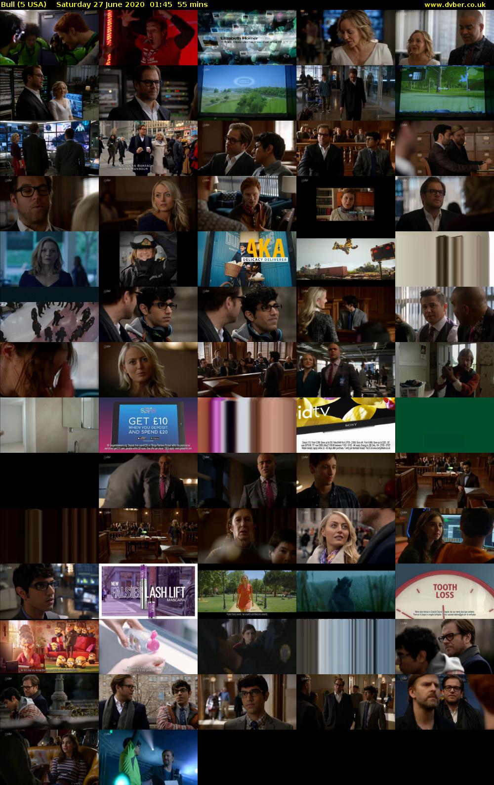 Bull (5 USA) Saturday 27 June 2020 01:45 - 02:40